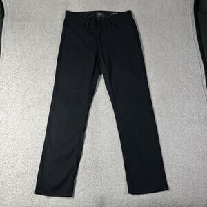 34 Heritage Jeans Mens 34x32 Black Charisma Soft Stretch Classic Pants Denim